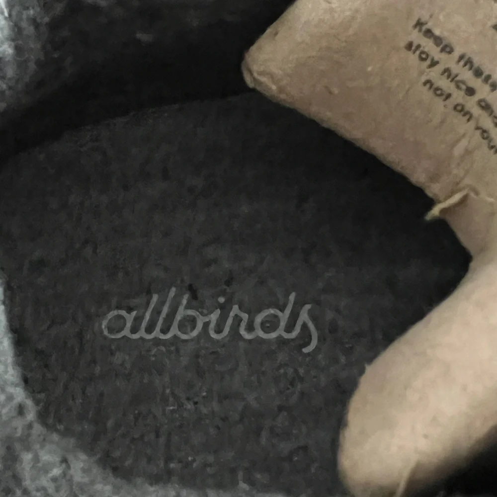 Allbirds Wool Runners Mizzles‎ Gray Cream Sneakers Tennis Shoes Lace Up Merino